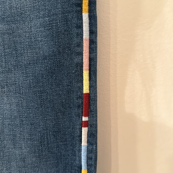 Anthro Pilcro The Slim Boyfriend Crop Jeans - Picture 6 of 8